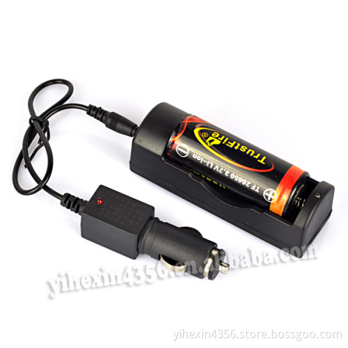 3.7V 26650 Battery Portable Car Battery Charger